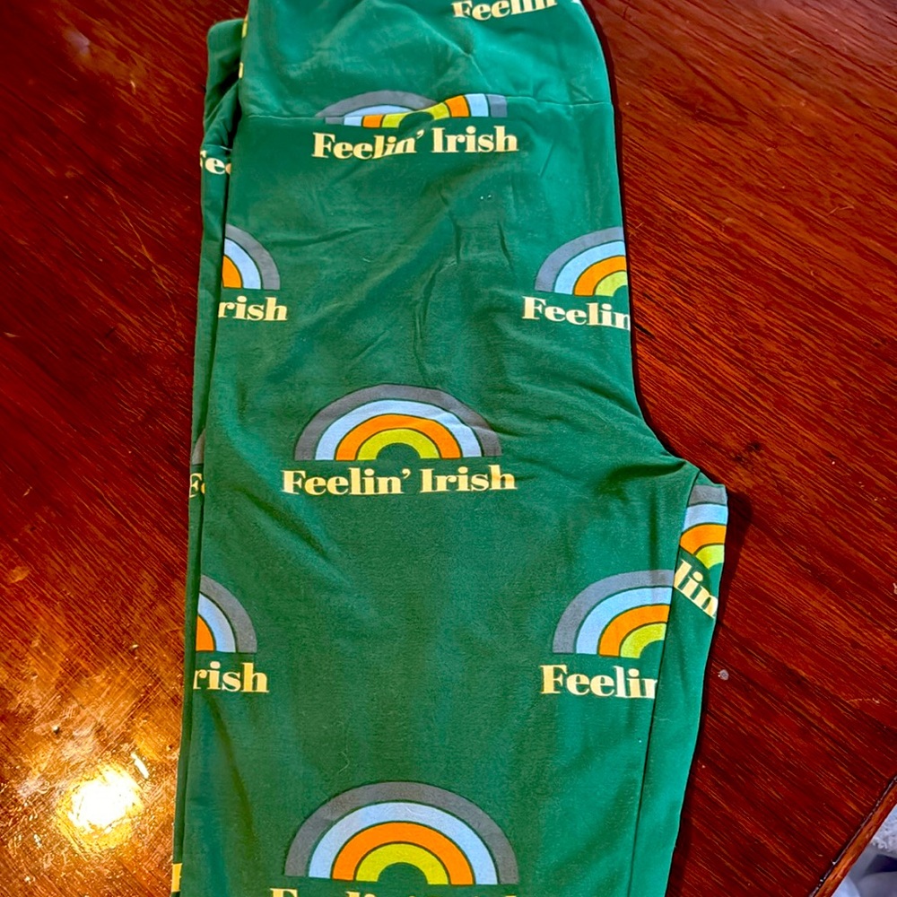 LuLaRoe Feelin Irish Leggings